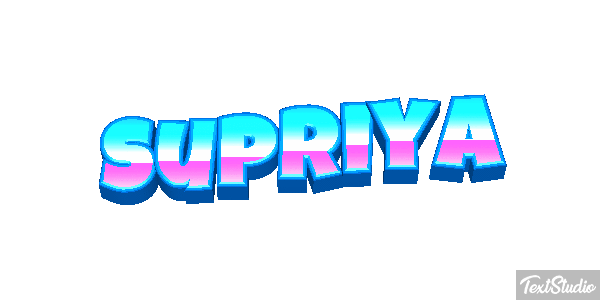 Supriya Texteffekt