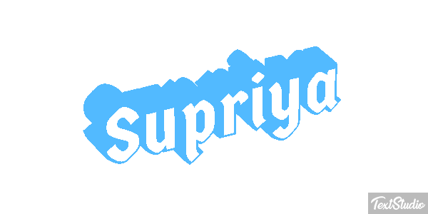 Supriya Texteffekt