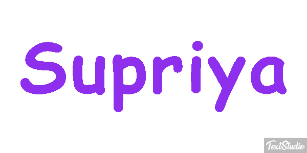 Supriya Texteffekt