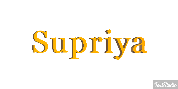 Supriya Texteffekt
