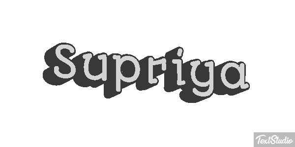Supriya Texteffekt