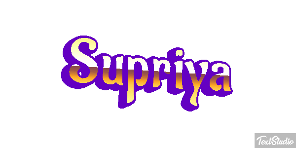 Supriya Texteffekt