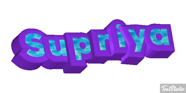 Supriya Texteffekt