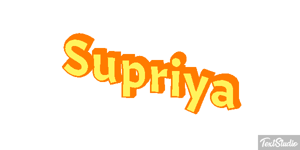 Supriya Texteffekt