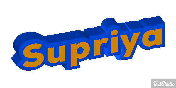 Supriya Texteffekt