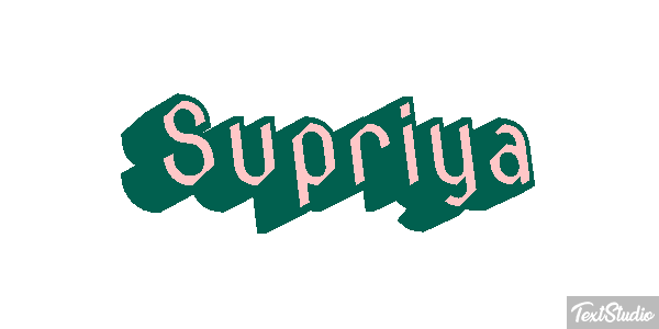 Supriya Texteffekt