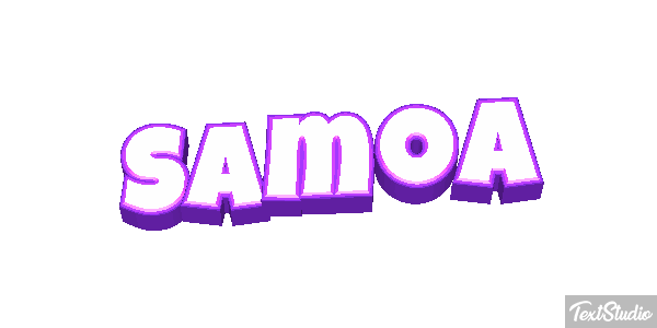 Samoa Text effect
