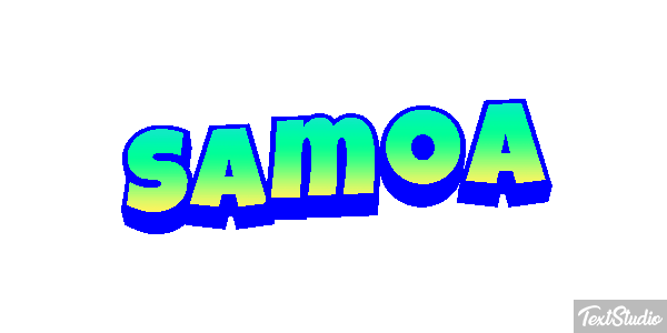 Samoa Text effect
