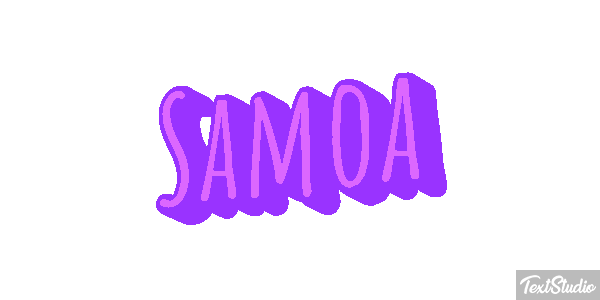 Samoa Text effect