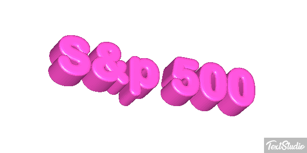 S&p 500 Tekst effect