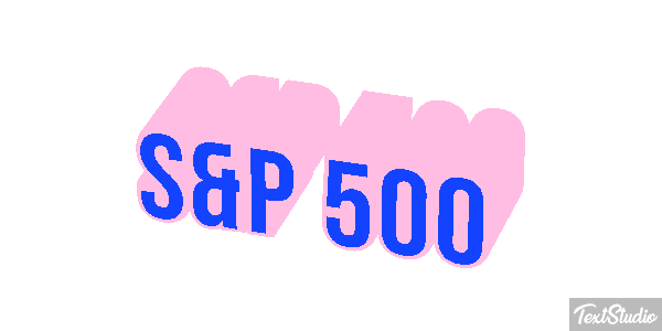 S&p 500 Tekst effect