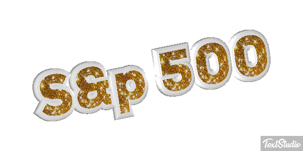 S&p 500 Tekst effect