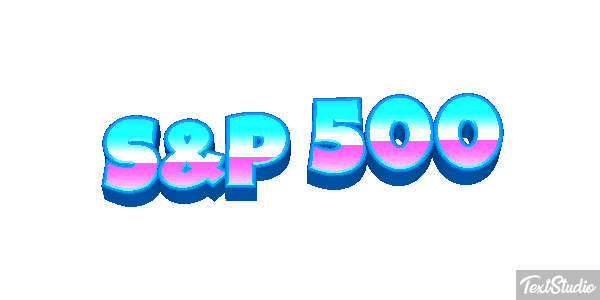 S&p 500 Tekst effect