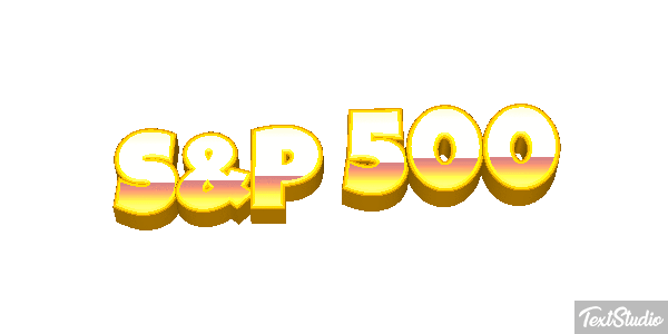 S&p 500 Tekst effect