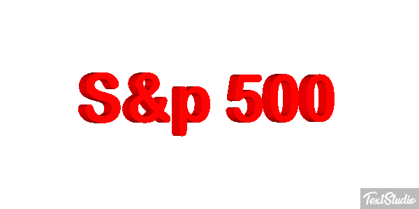 S&p 500 Tekst effect