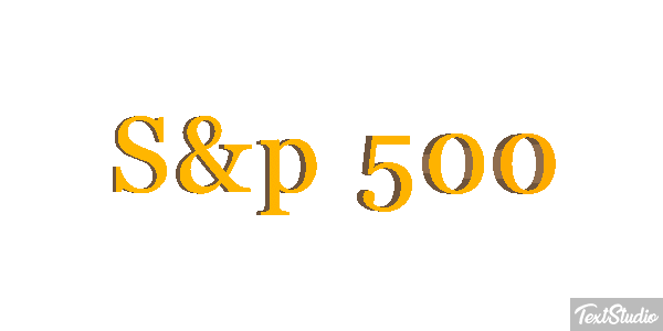 S&p 500 Tekst effect