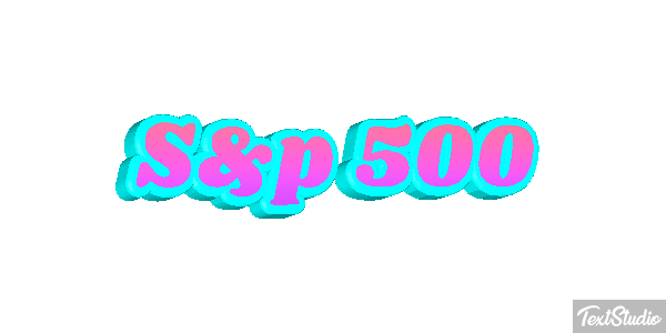S&p 500 Tekst effect