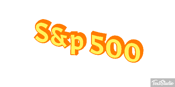 S&p 500 Tekst effect