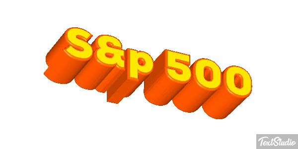 S&p 500 Tekst effect