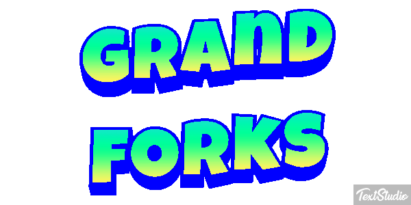 Grand Forks Texteffekt