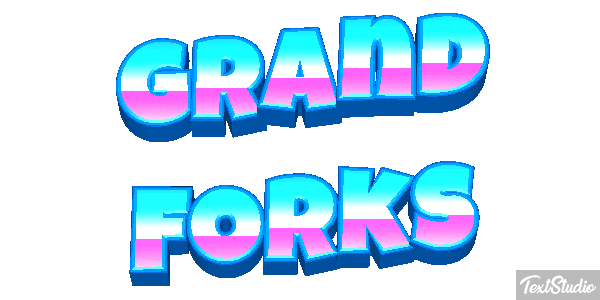 Grand Forks Texteffekt
