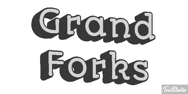 Grand Forks Texteffekt