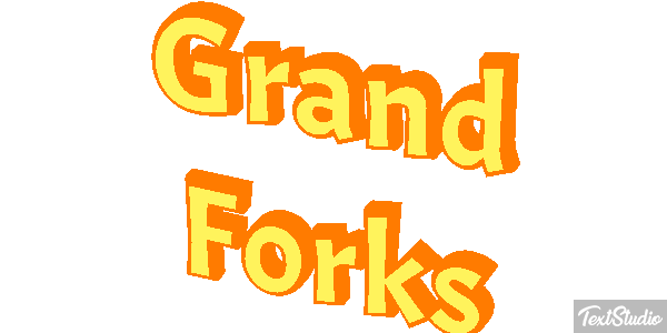 Grand Forks Texteffekt