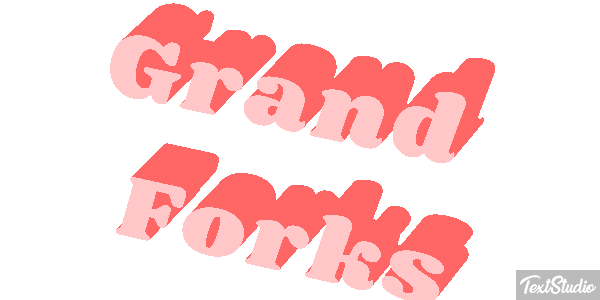 Grand Forks Texteffekt