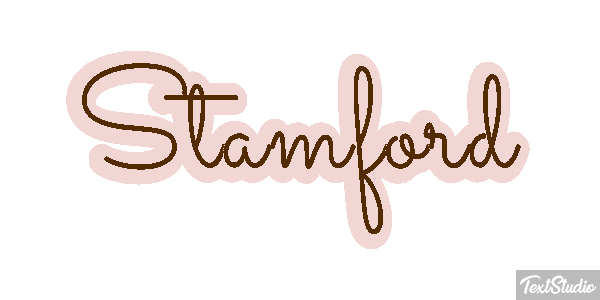 Stamford Текстовый эффект