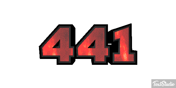 441 Efecto de texto