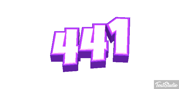 441 Efecto de texto