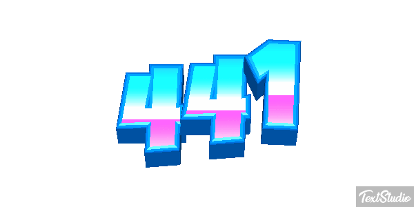 441 Efecto de texto