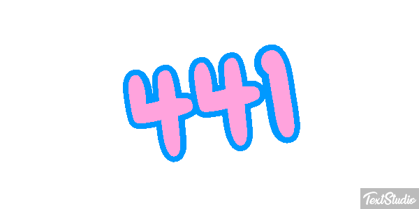 441 Efecto de texto