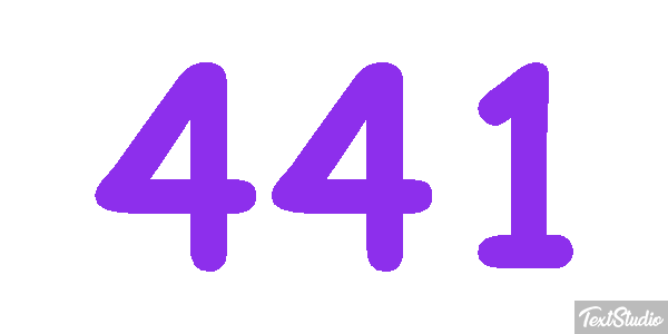 441 Efecto de texto