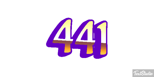 441 Efecto de texto