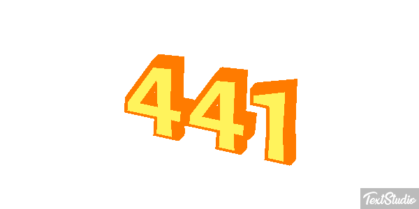 441 Efecto de texto