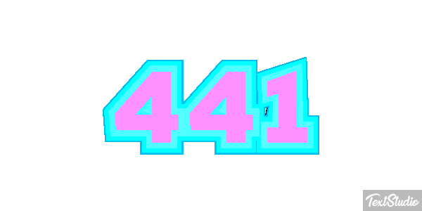 441 Efecto de texto