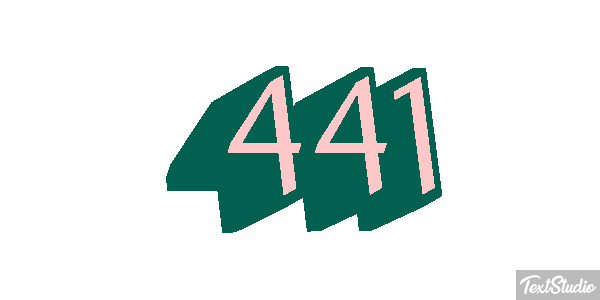 441 Efecto de texto