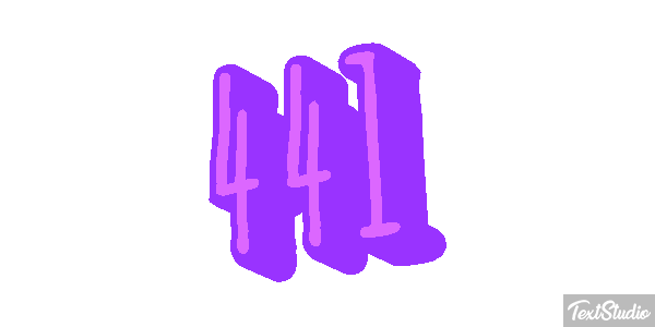 441 Efecto de texto