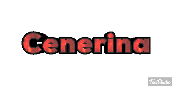 Cenerina Effetto testo