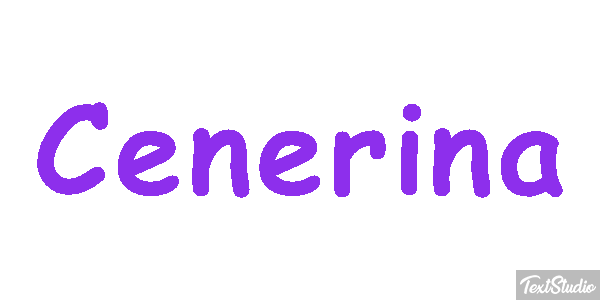Cenerina Effetto testo