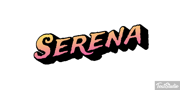 Serena Effetto testo