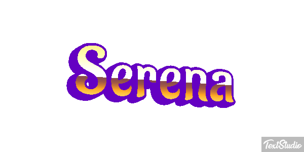 Serena Effetto testo