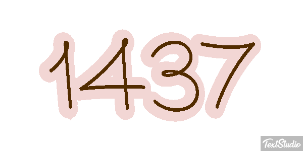 1437 Effetto testo