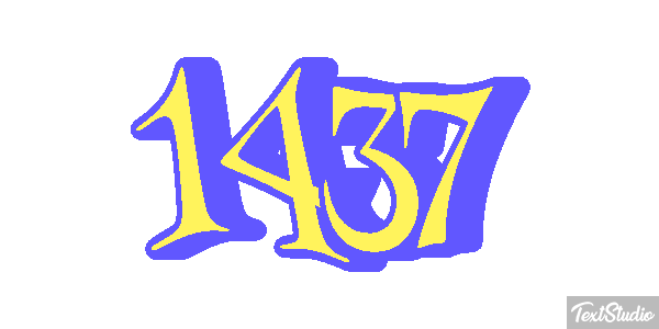 1437 Effetto testo