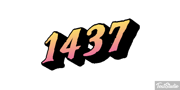 1437 Effetto testo