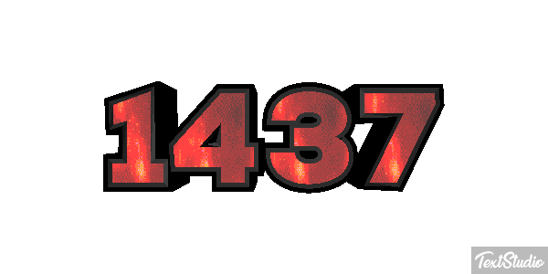 1437 Effetto testo