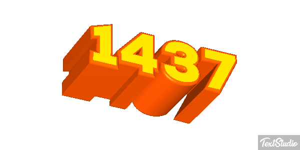 1437 Effetto testo