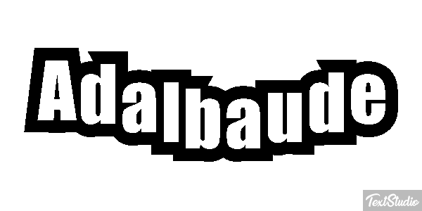 Adalbaude Effet de texte