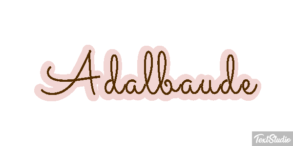 Adalbaude Effet de texte